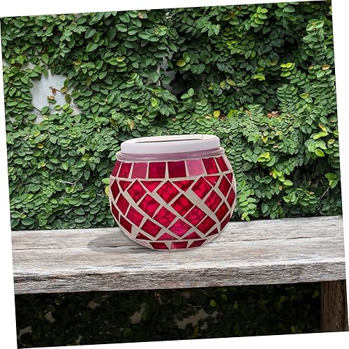 Miniatura 6 de DOITOOL Luces solares de hadas para exteriores, mosaico de vidrio, para botella, funciona con energía solar, resistente a la intemperie, para