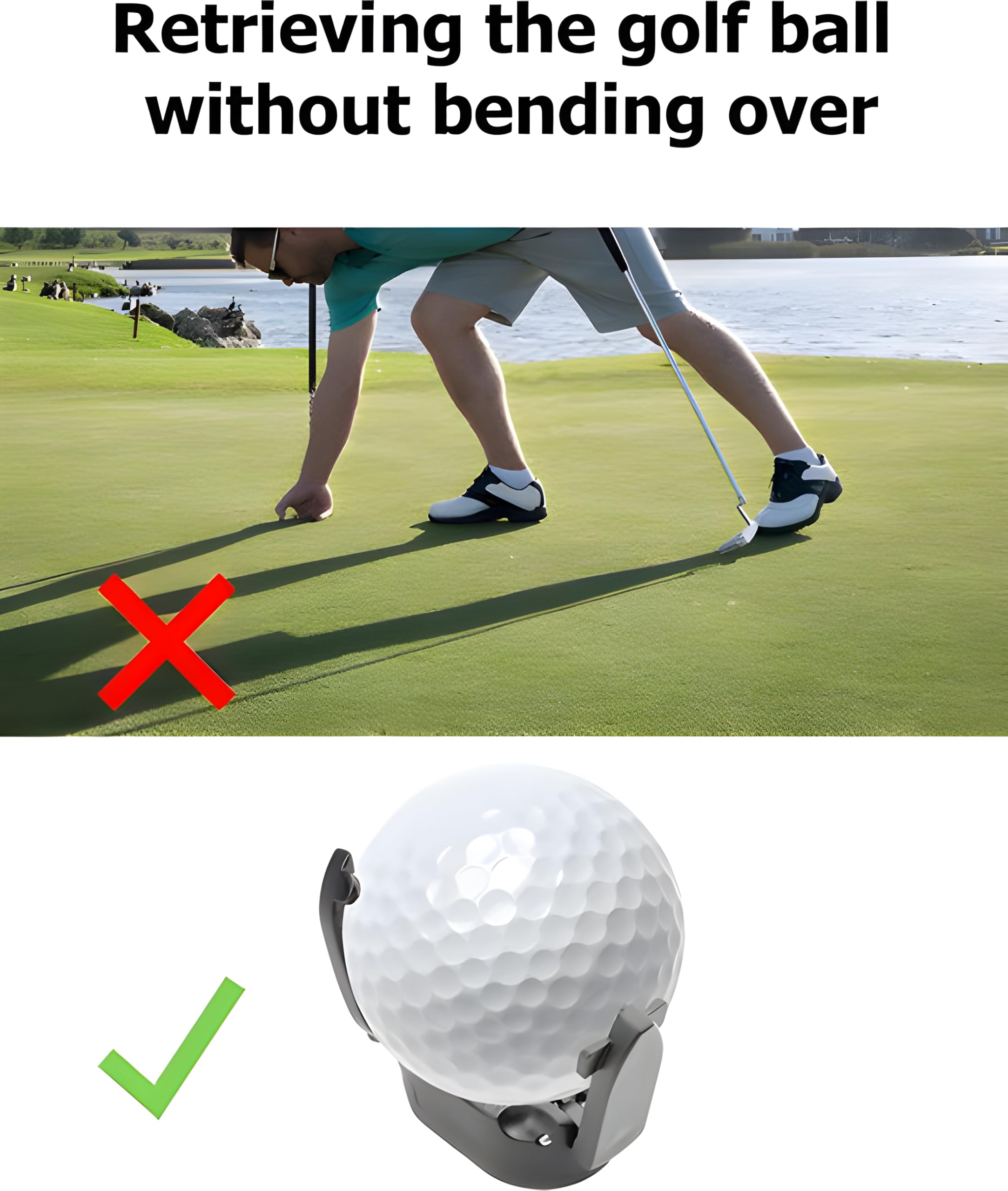 Stripe Recogepelotas de Golf - Elige tu Variante