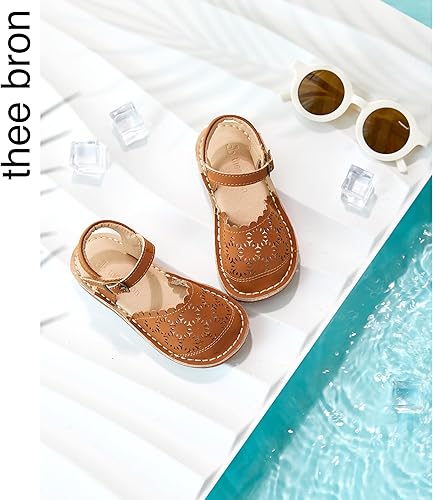 Miniatura 5 de THEE BRON Sandalias cómodas para niñas zapatos para niños sandalias con relleno