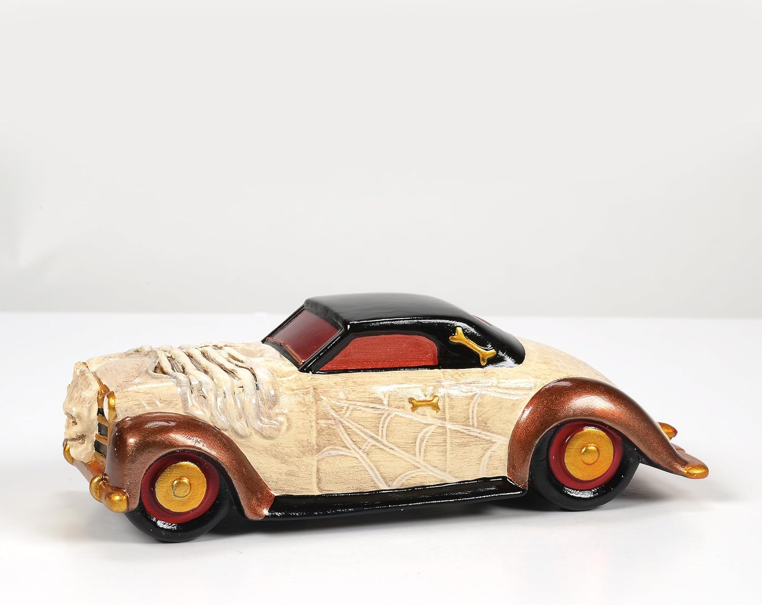 Department 56 Snow Village Halloween Accessories Out About Town Creepy Cars Figurine Set, 1.7 Inch, Multicolor