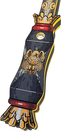 Vista 4 de Liontouch - Maza Caballero Águila Dorada - Edad 3-8 años Juguete de espuma de estrella matutina para niños con tema de águila medieval Armas