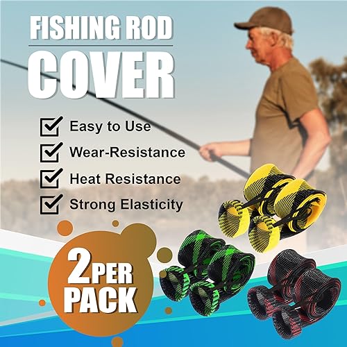 Miniatura 2 de Reaction Tackle funda para caña de pescar (pack de 2)