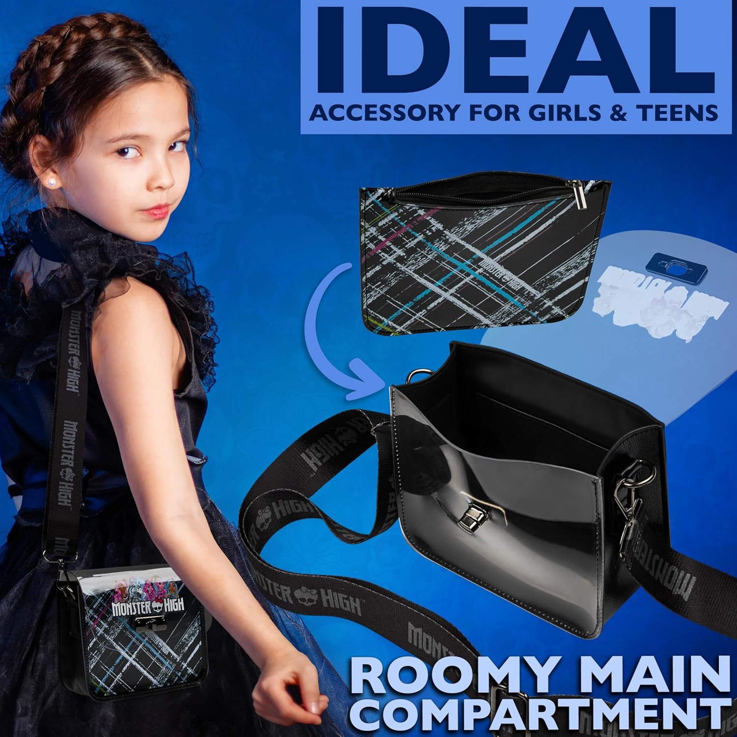 Get Trend Crossbody Bag and Coin Purse Set for Girls, Cute Shoulder Bag, Small Handbag, Gifts for Girls
