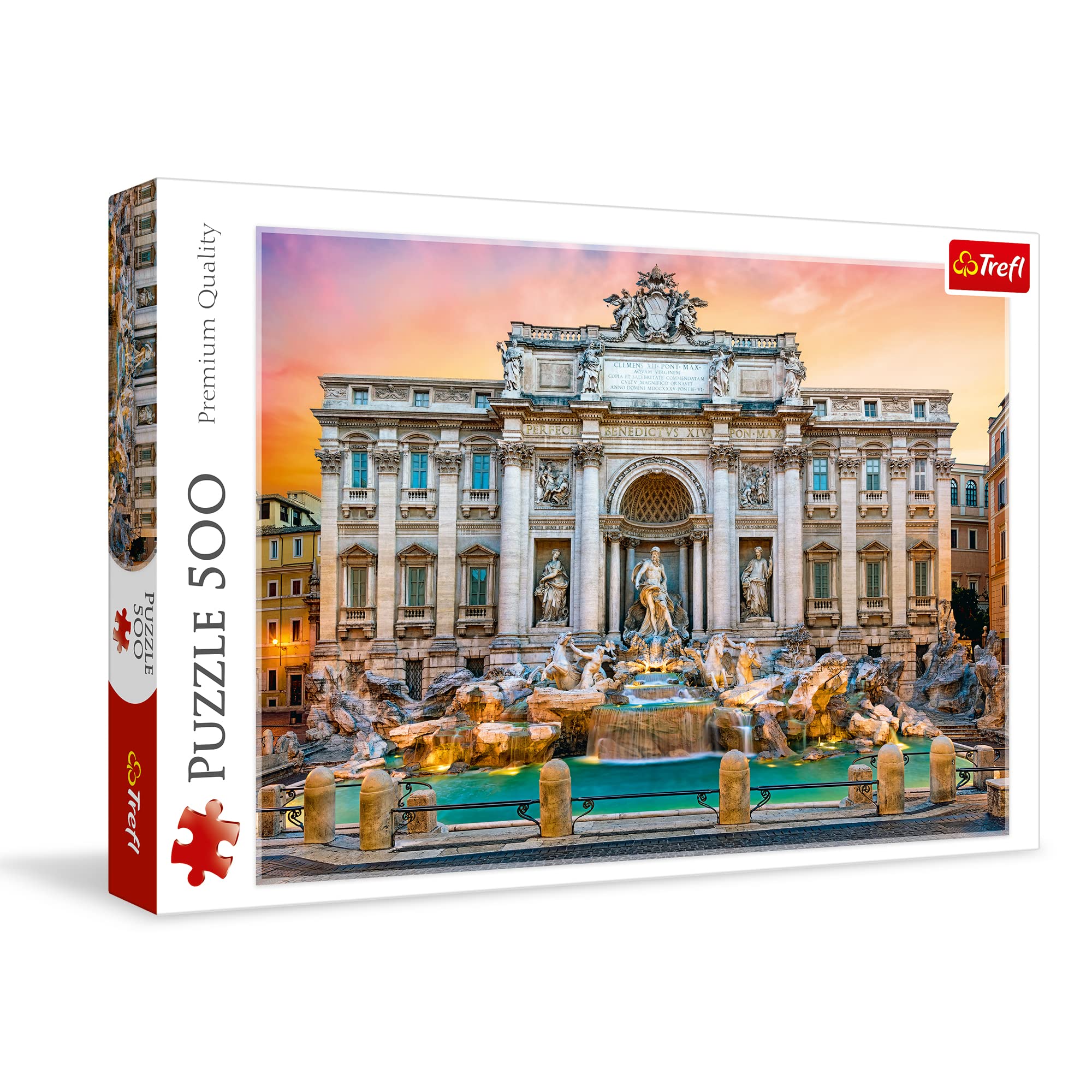 Trel 37292 "Fontanna de Trevi, Rome" 500 piece Jigsaw Puzzle