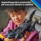 LEGO DC Batman Batmobile Batman Forever - Jouet Voiture de Super-Héros avec Minifigurine - Cockpit Ouvrant & Intérieur Détaillé - Cadeau pour Garçon ou Ado dès 12 Ans & Fan Adulte 76304 - 4