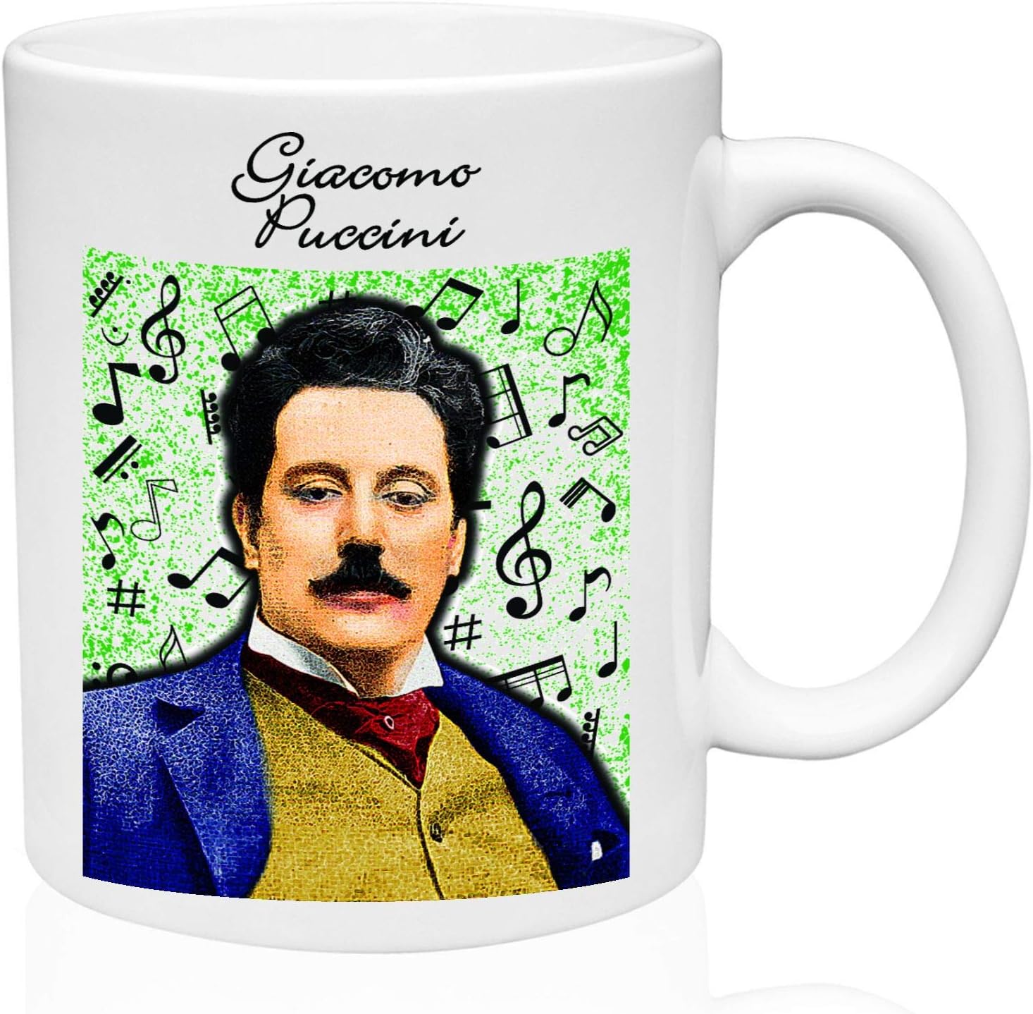 Giacomo PUCCINI Composer 11oz Ceramic Coffee Mug/Tea Mug