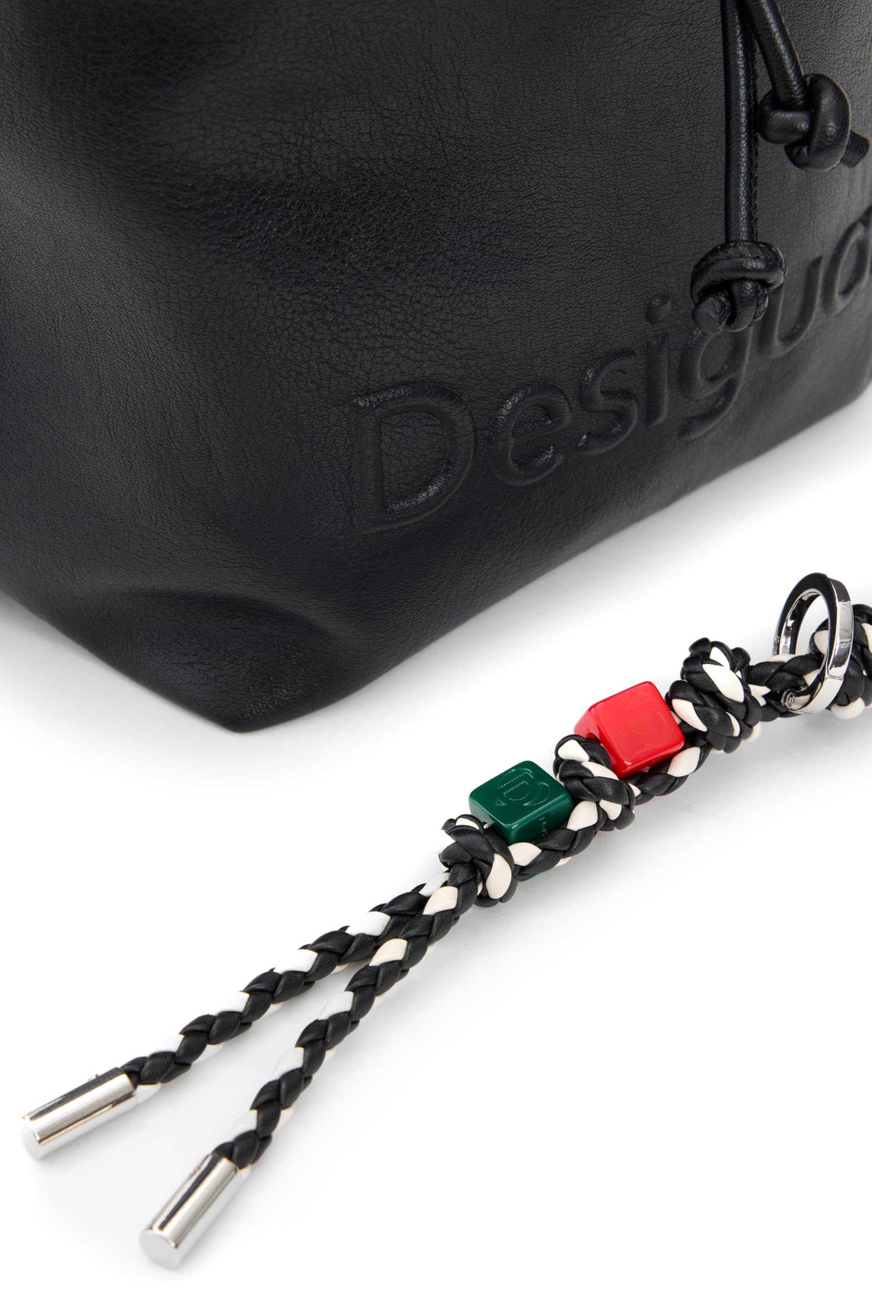 Desigual zaino per il tempo libero Half Logo Luena Backpack Black nero