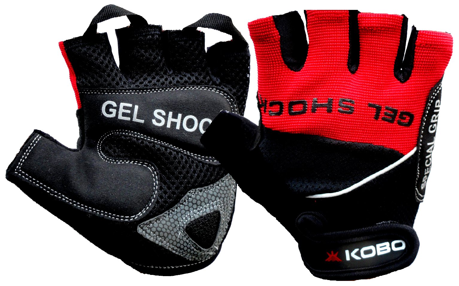 Kobo Gym Gloves Gel Padded Unisex Hand Protector for Fitness Weight Lifting (Imported) (B07QCL71XM) Amazon Price History, Amazon Price Tracker