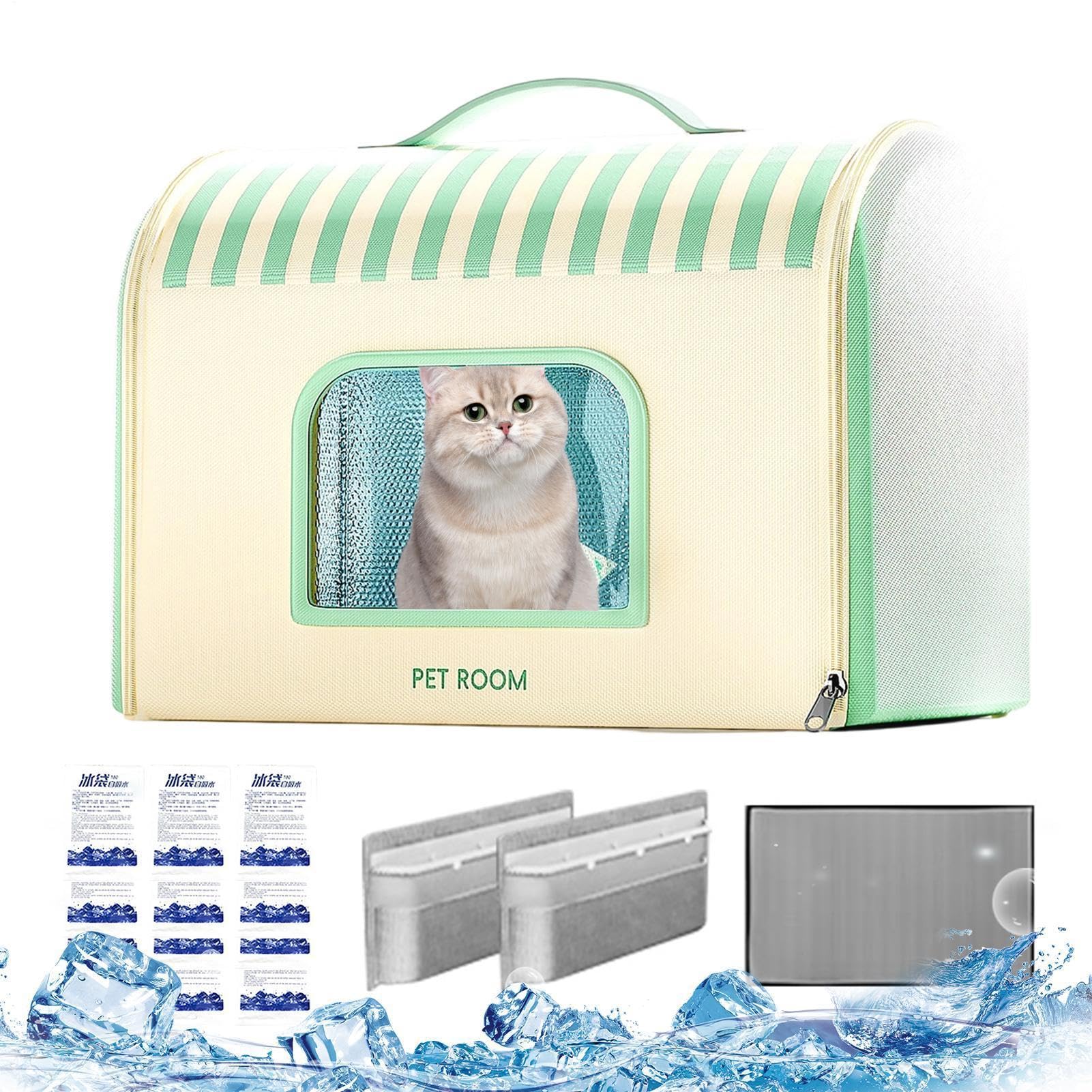 Cuccia refrigerante per cani, comoda e impermeabile, portatile