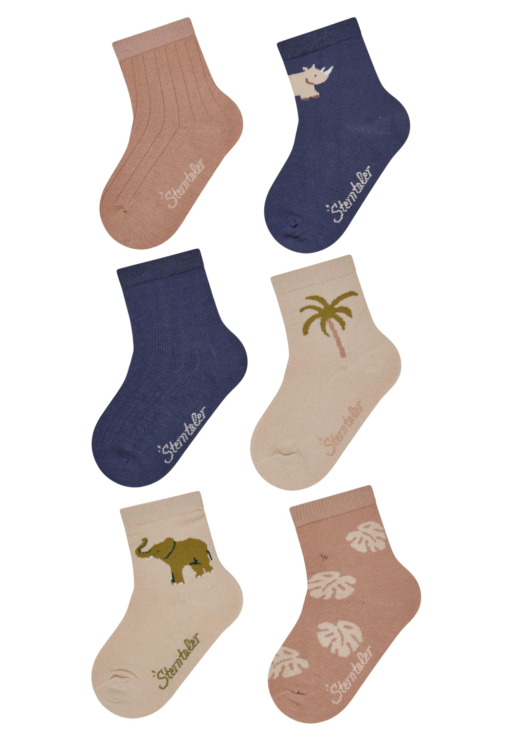 Sterntaler Jungen Socken 6er Elefant Socken 6er Elefant