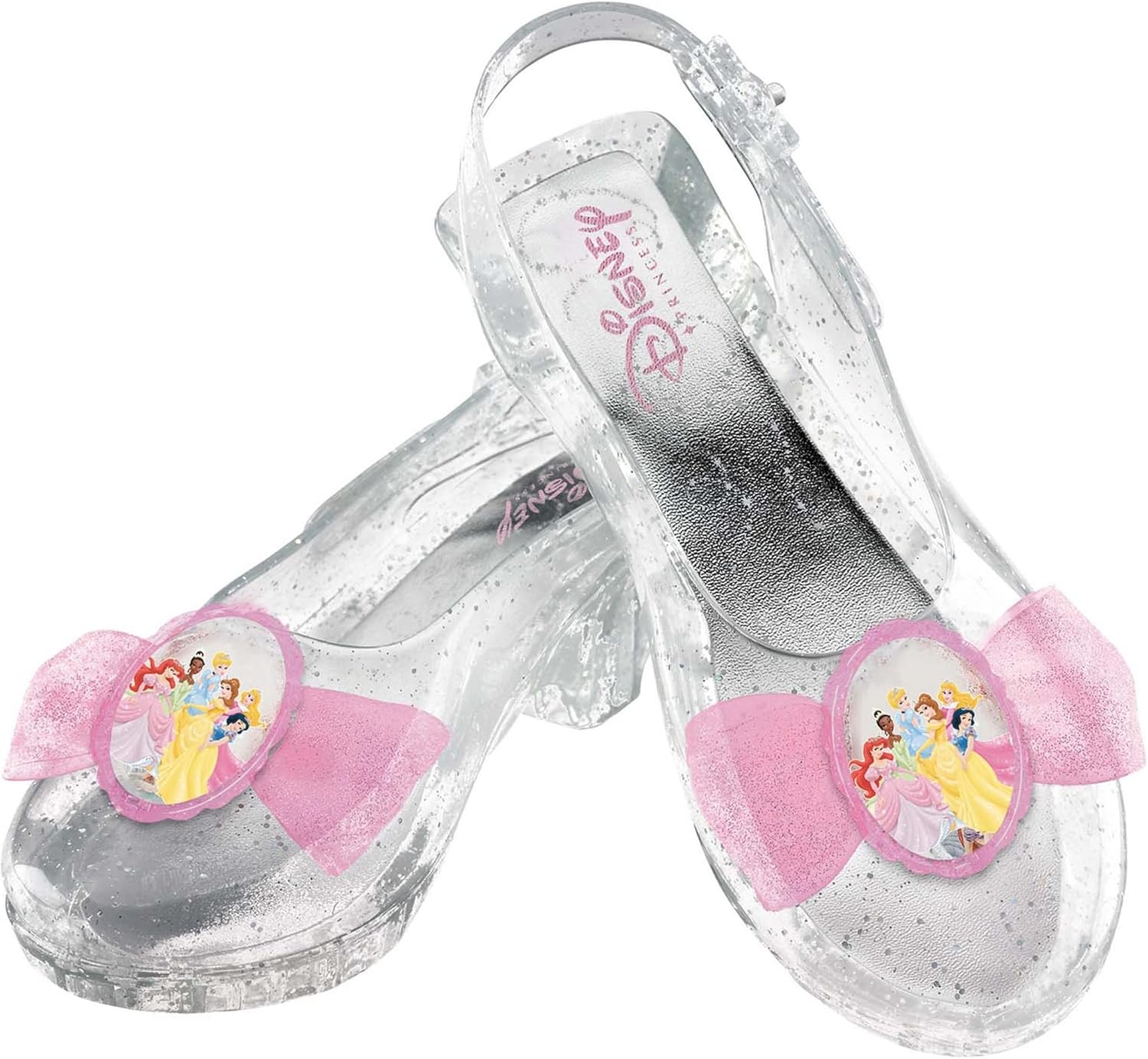 Lot De 11 Breloques Chaussures – Princesse Et Grenouille – Multicolore PVC