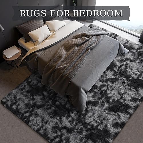 Vista 180 de BENRON Alfombras suaves para dormitorio, 2 x 6, lavables para pasillo, entrada, cocina, dormitorio, alfombra mullida para decoración de habitación