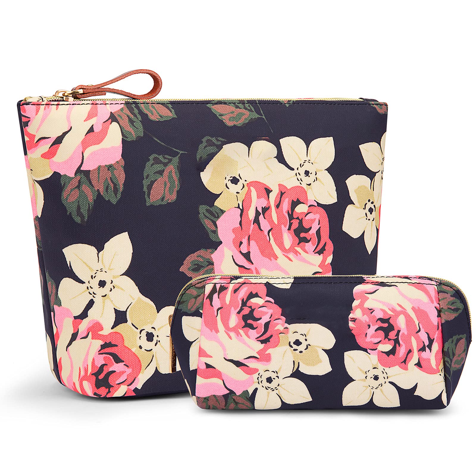 HelloCreate2pcs Cosmetic Display Bag Zippered Bag for Women Men Toiletry izer Accessories2 toiletry izer makeup storage bag travel izer case cosmetic display bag toiletry izer travel izer case p