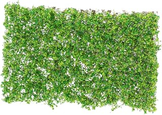 Toddmomy Miniature Plant Tuft Cluster for Railway Decor Realistic Artificial Grass for Model Railway Layouts Landscape and Tabletop Wargaming Scenery Green
