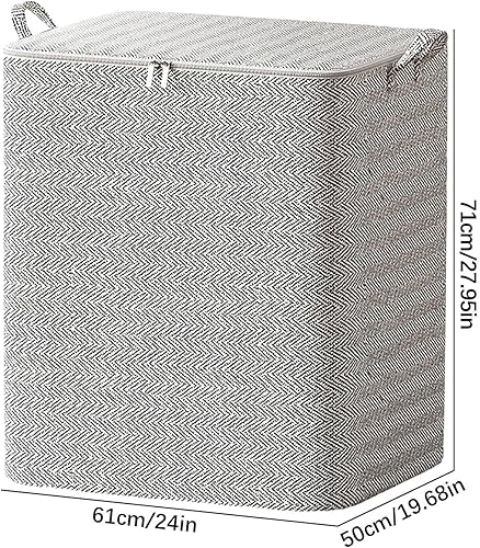 Miniatura 3 de Contenedores de almacenamiento para el hogar, organizadores de clóset y caja de almacenamiento, cesta de almacenamiento de edredón móvil 2024,