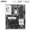 MSI B840 GAMING PLUS WIFI AM5 DDR5 8000(OC) Mhz ATX Gaming (Oyuncu) Anakart