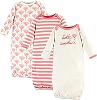 Vista 27 de Touched by Nature - Camisones unisex de algodón orgánico para bebé Margarita