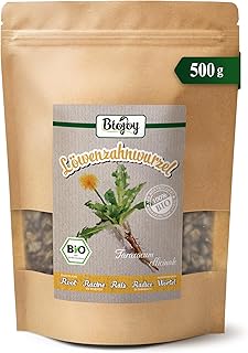 Biojoy Racine de Pissenlit BIO (500 g), séchées et coupées (Taraxacum officinale)