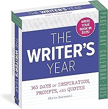 The Writer's Year Page-A-Day® Calendar 2025: 365 Days of Inspiration, Prompts, and Quotes
