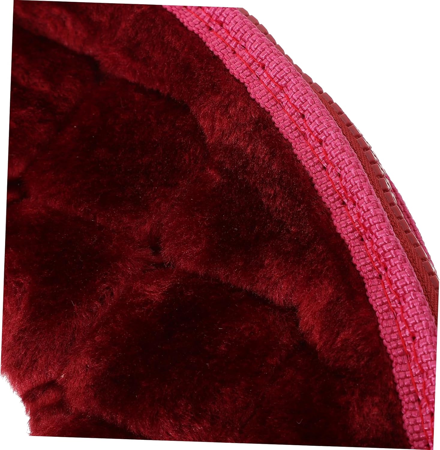 2pcs Warm Toilet Seat Cover Cushion Pad with Zipper Thick Bathroom Toilet Seat Protector for Easy to Install and Wash Comfortable Cushion for Cold Weather Use
