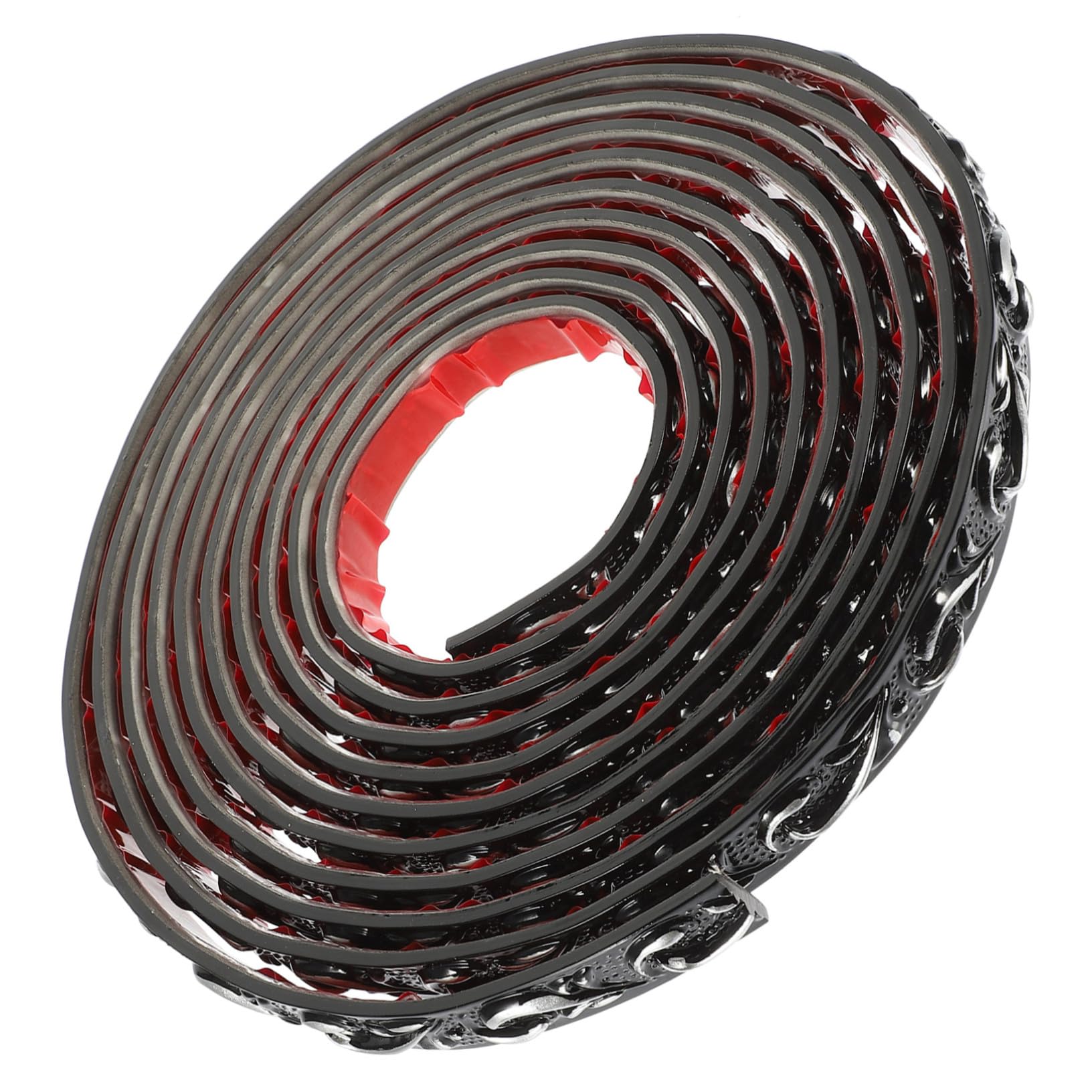 Bande de calfeutrage auto-adhésive PVC 5m moulure d'angle murale 2cm pour salon