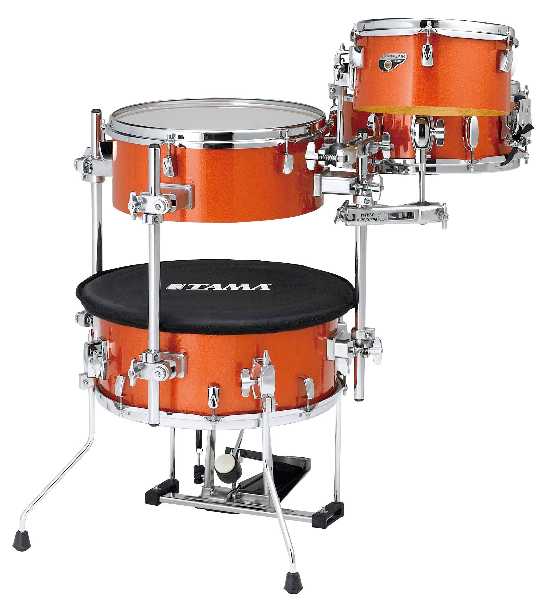 Tama CJB46C-BOS - Kit per cocktail, colore: Arancione brillante