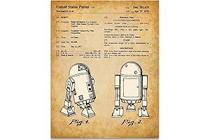 Star Wars: The Blueprints R2-D2 Patent Print