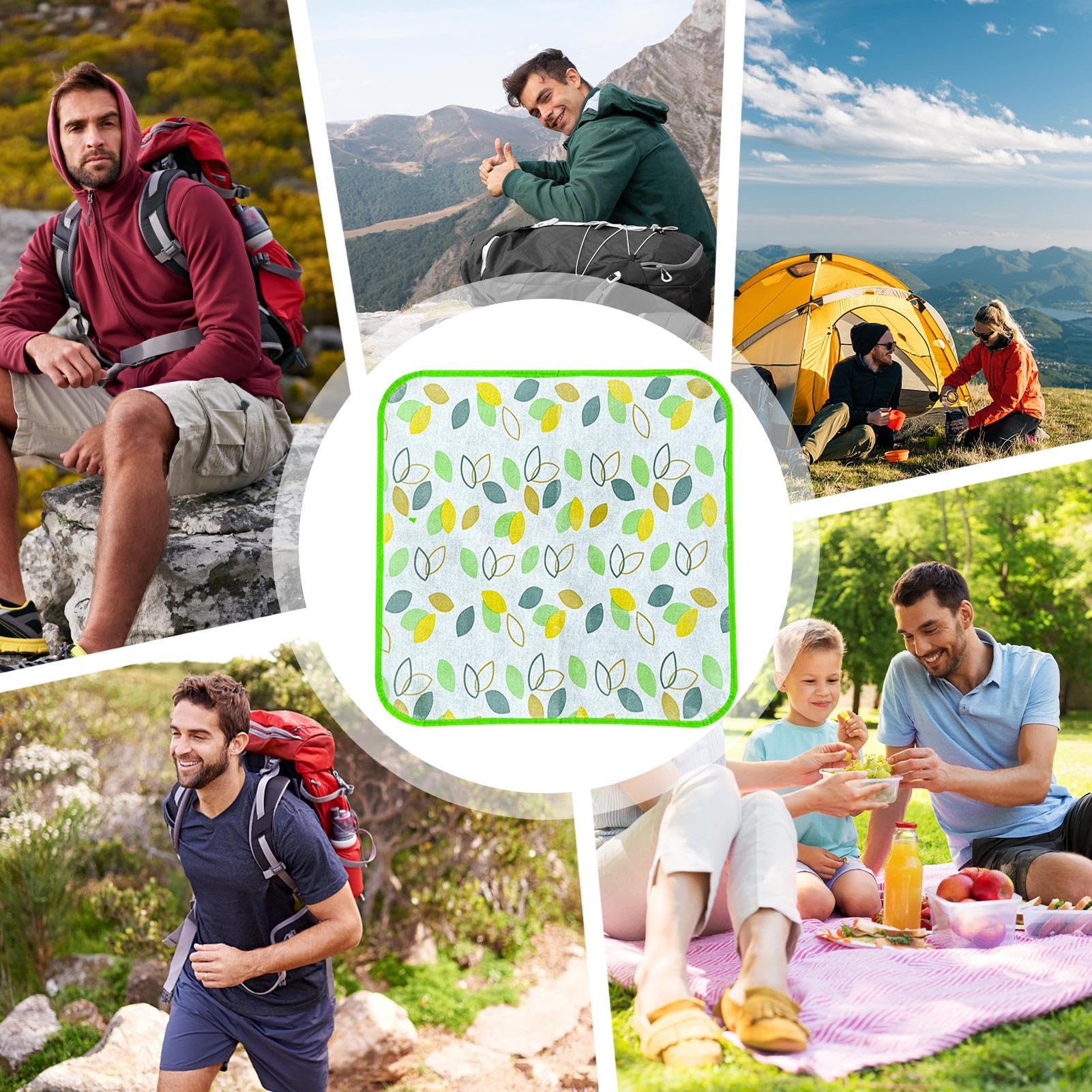 Sitzen im Freien: Wasserdichtes Reise-Sitzkissen, faltbar, leicht, für den Außenbereich, tragbar, für Stadion, Park, Picknick, Camping, As