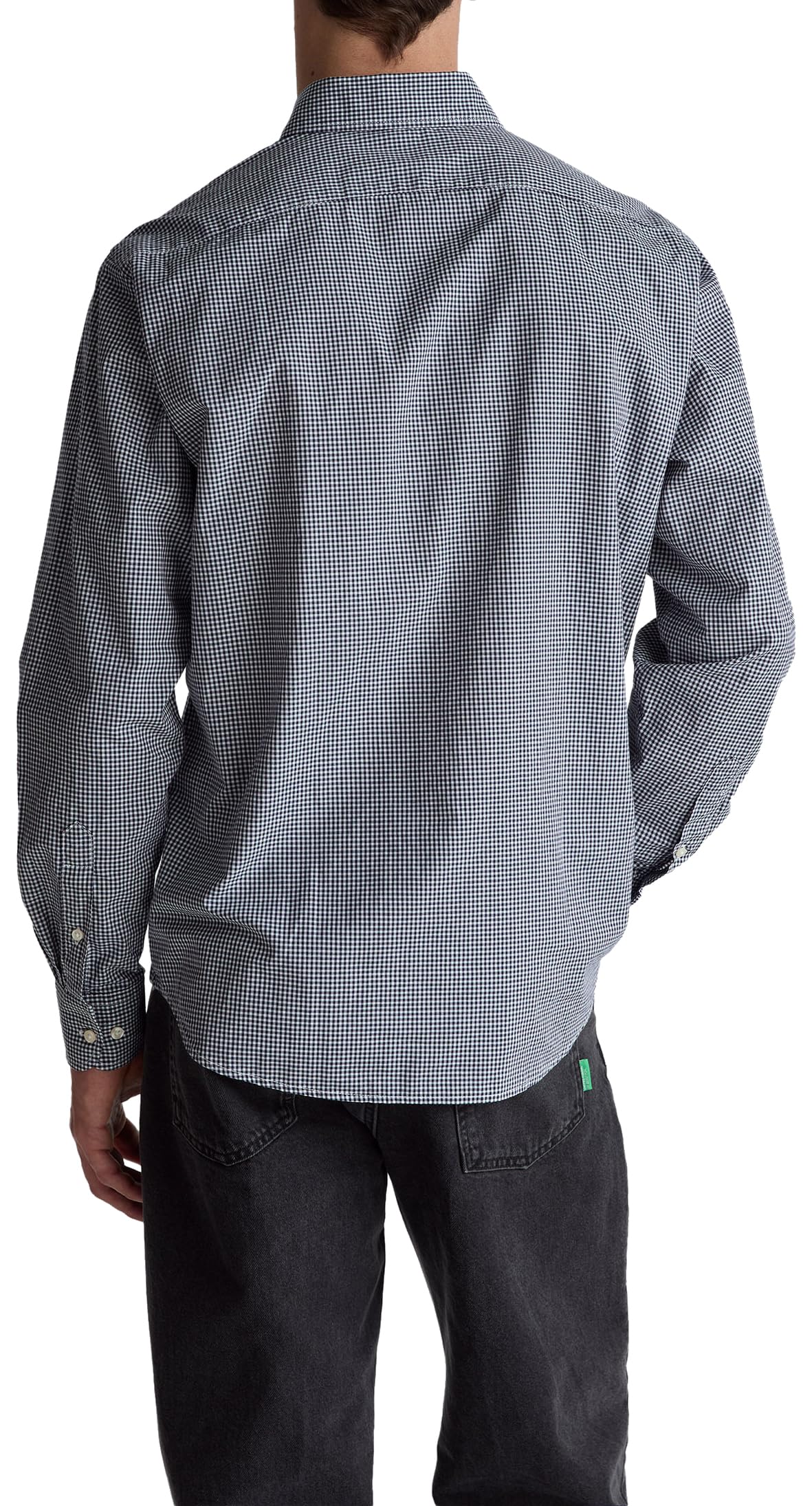 Image secondaire de Chemise en Coton Organique Bleu Regular Fit - United Colors of Benetton