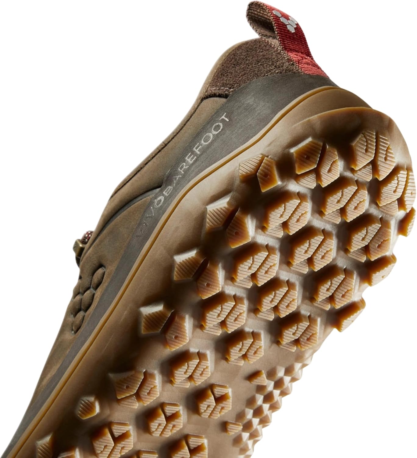 Vivobarefoot Tracker Leather Low Mens Barefoot Hiking | Waterproof, Lightweight & Puncture Resistant | All Weather & Terrains | Wide Fit Grounding Shoes | Bracken - Image 7