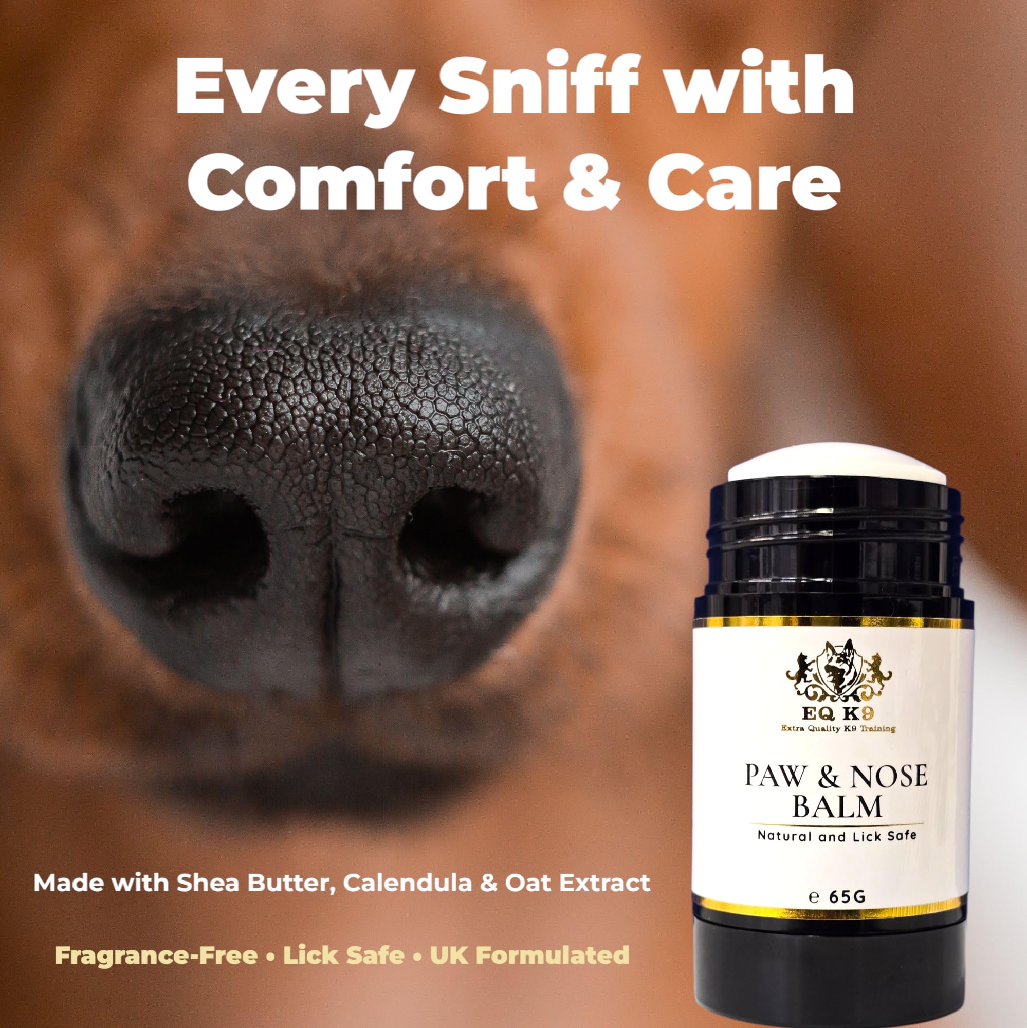 EQ K9 Paw & Nose Balm for Dogs - Natural & Lick-Safe Dog Paw Balm - Image 4
