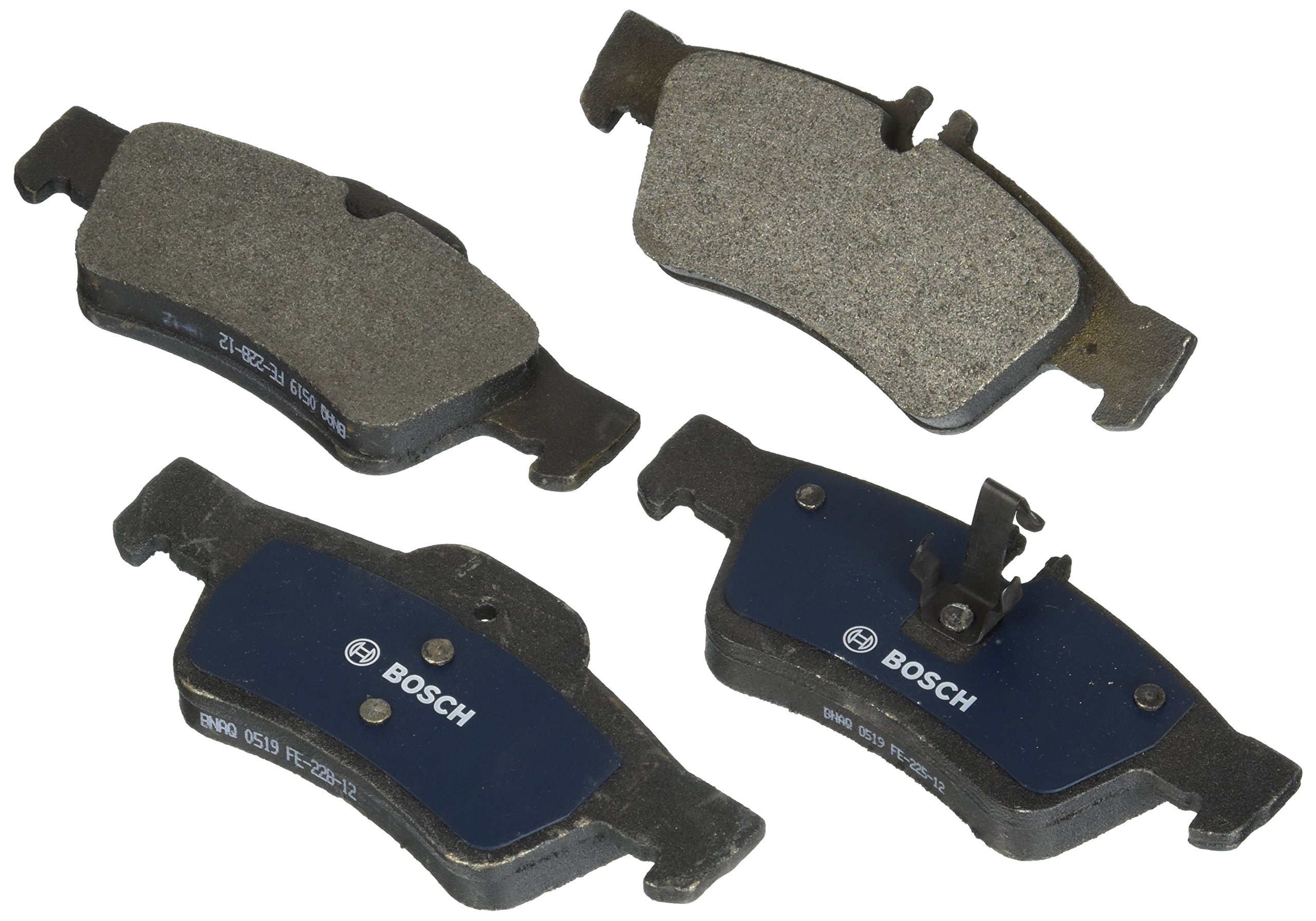 BOSCH BP1424 QuietCast Premium Semi-Metallic Disc Brake Pad Set - Compatible With Select Mercedes-Benz CL550, CL600, CLS400, CLS550, E250, E300, E350, E400, E550, S350, S550, S600, SL550; REAR