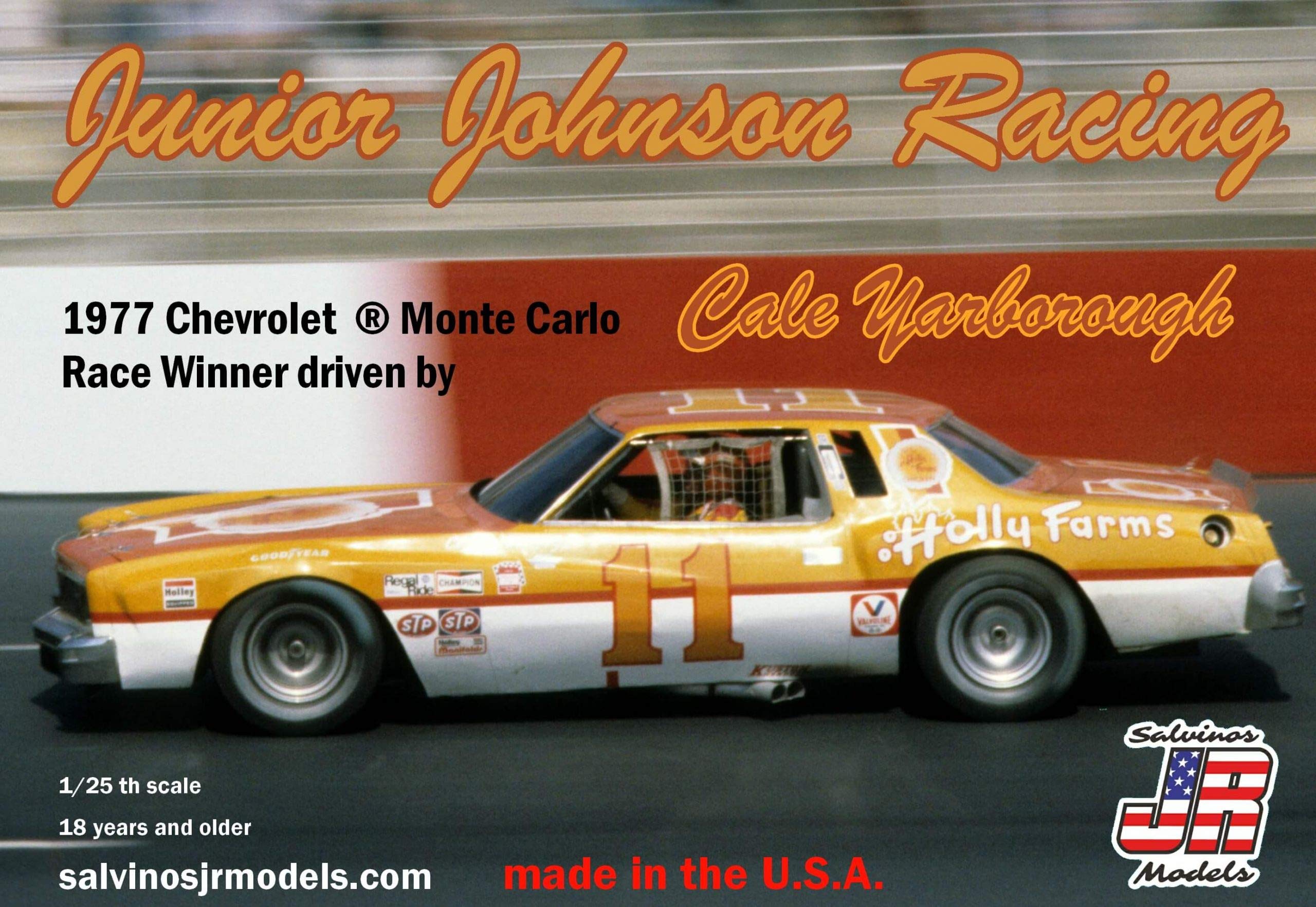 Salvinos Jr ModelsSJR1979JD Nascar. Plastic Model kit