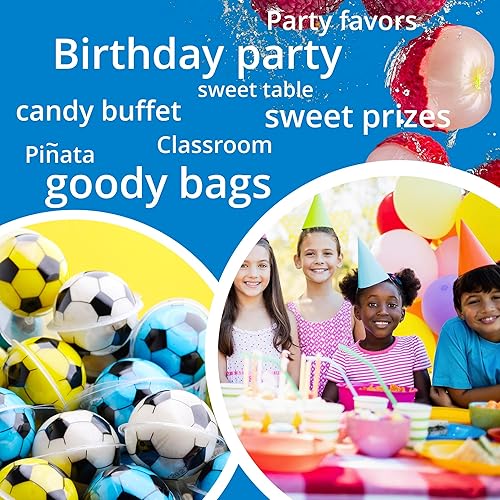 Miniatura 3 de Gummy Candy - Gomitas rellenas de gelatina, divertidos caramelos de goma de fútbol rellenos de mermelada de frutas, sabores surtidos, 5 piezas de