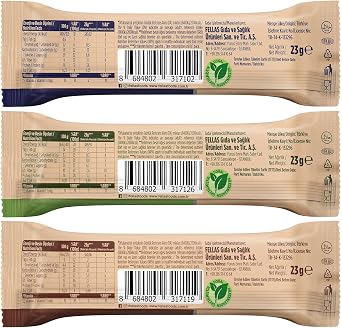 Fellas Granola Bar Mixed Box, 3 Types, 12 Pieces