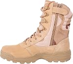 RIELD Men's Military Tactical Work Boots Side Zipper Jungle Army Combat Boots