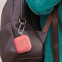 Vista 11 de Funda para AirPods Pro con kit de limpieza, funda de silicona suave para Apple AirPod Pro de 1ª/2ª generación, accesorios de funda AirPods Pro/Pro 2
