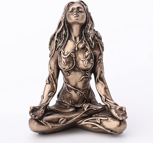 Veronese Design 2.5" Madre Tierra Gaia Sentado Lotus Pose