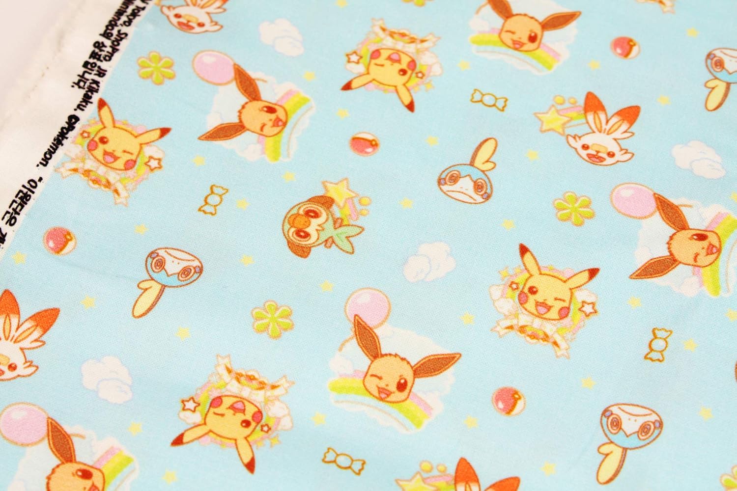 Amazon Co Jp 韓国生地 キャラクター生地 ポケットモンスター ポケモン パステルトーン ピカチュウ イーブイ サルノリ ヒバニ メッソン コットン100 シーチング Pocket Monster Pokemon 45cm X 110cm ホビー Amazon Co Jp 韓国生地 キャラクター生地 ポケットモンスター ポケモン パステルトーン ピカチュウ イーブイ サルノリ ヒバニ メッソン コットン100 シーチング Pocket Monster Pokemon 45cm X 110cm ホビー