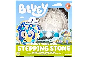 Bluey Paint Your Own Stepping Stone: Unleash Your Creative Side with 7...