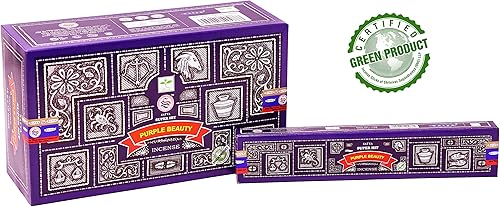 Vista 100 de EARTH Satya Emotions - Varillas de incienso de 15 GMS (paquete de 12) (certificado verde) Agarbatti indio perfumado enrollado a mano, perfecto