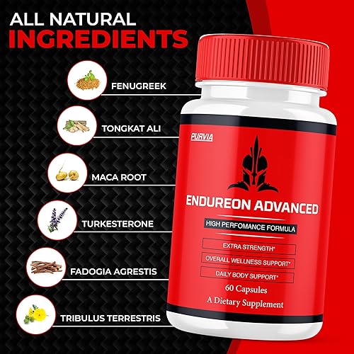 Miniatura 2 de Endureon Cápsulas avanzadas, fórmula Endureon Pro de alto rendimiento que apoya la energía y la unidad para hombres, suplemento de confianza para