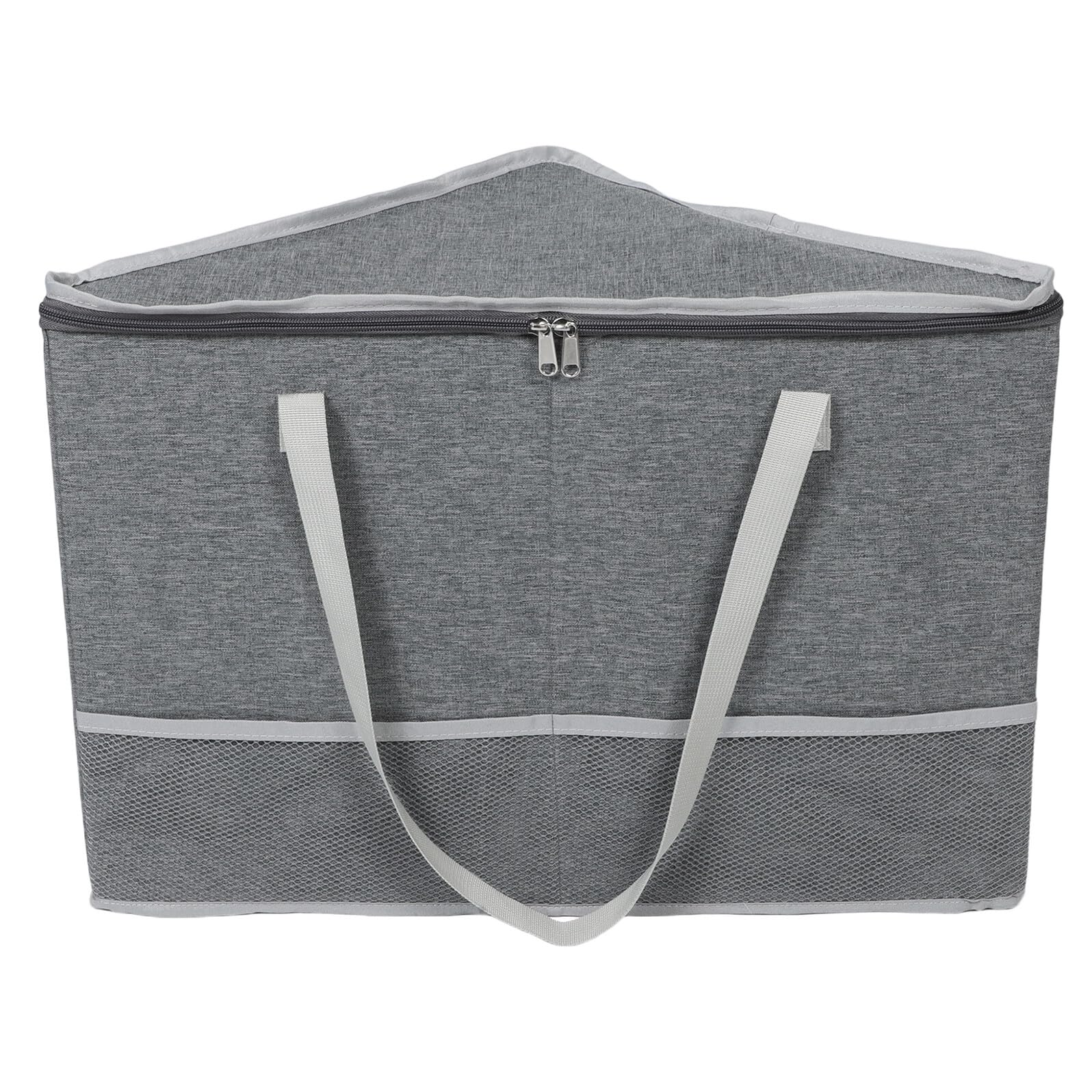 Organisateur de cintres pliable avec couvercle zippé et poignée ergonomique pour armoire