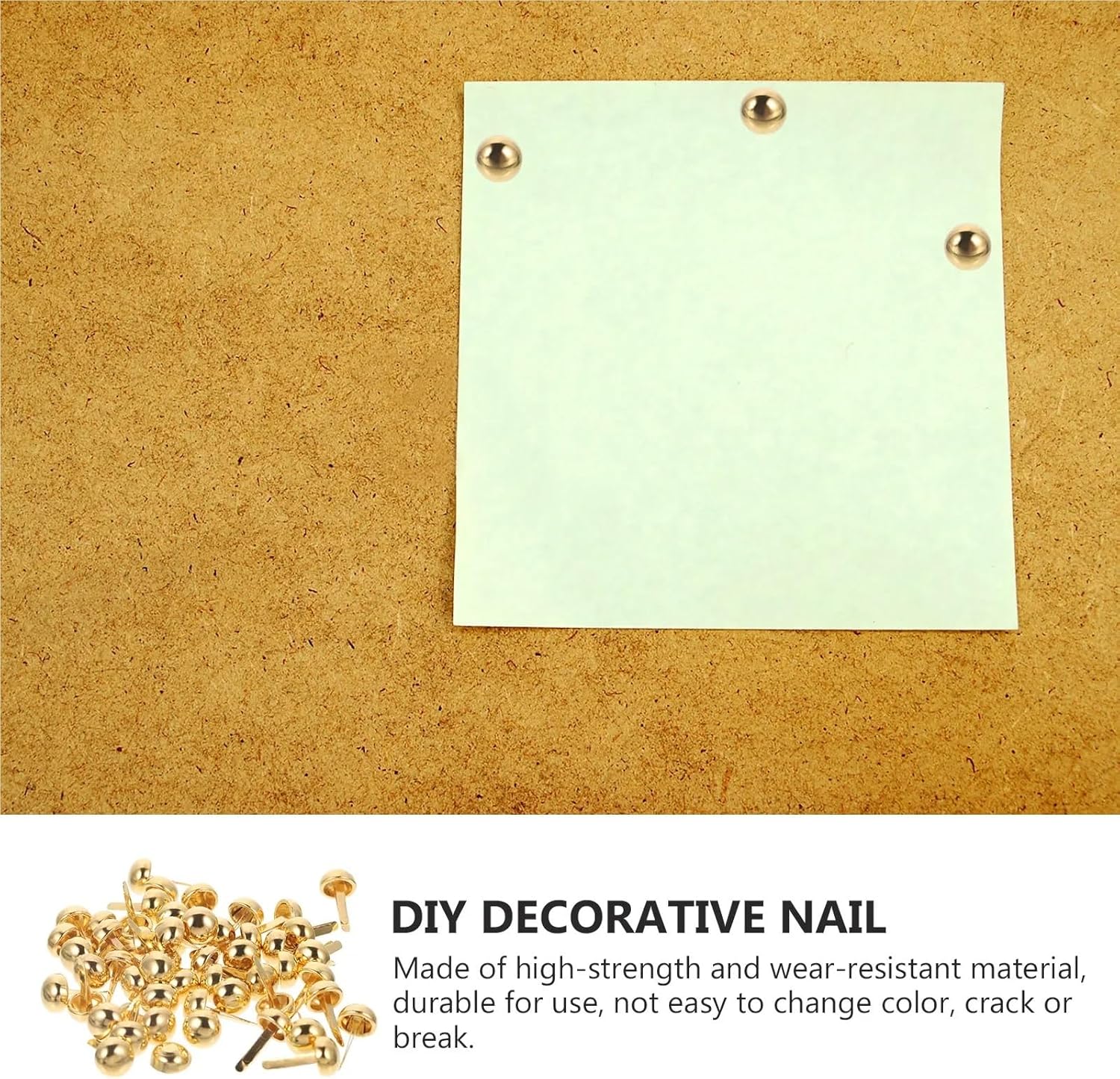 Brads for Paper Crafts 1500 Pcs Small Decorative Paper Nails Metal Pins for Cards Scrapbooking Fasteners Brads