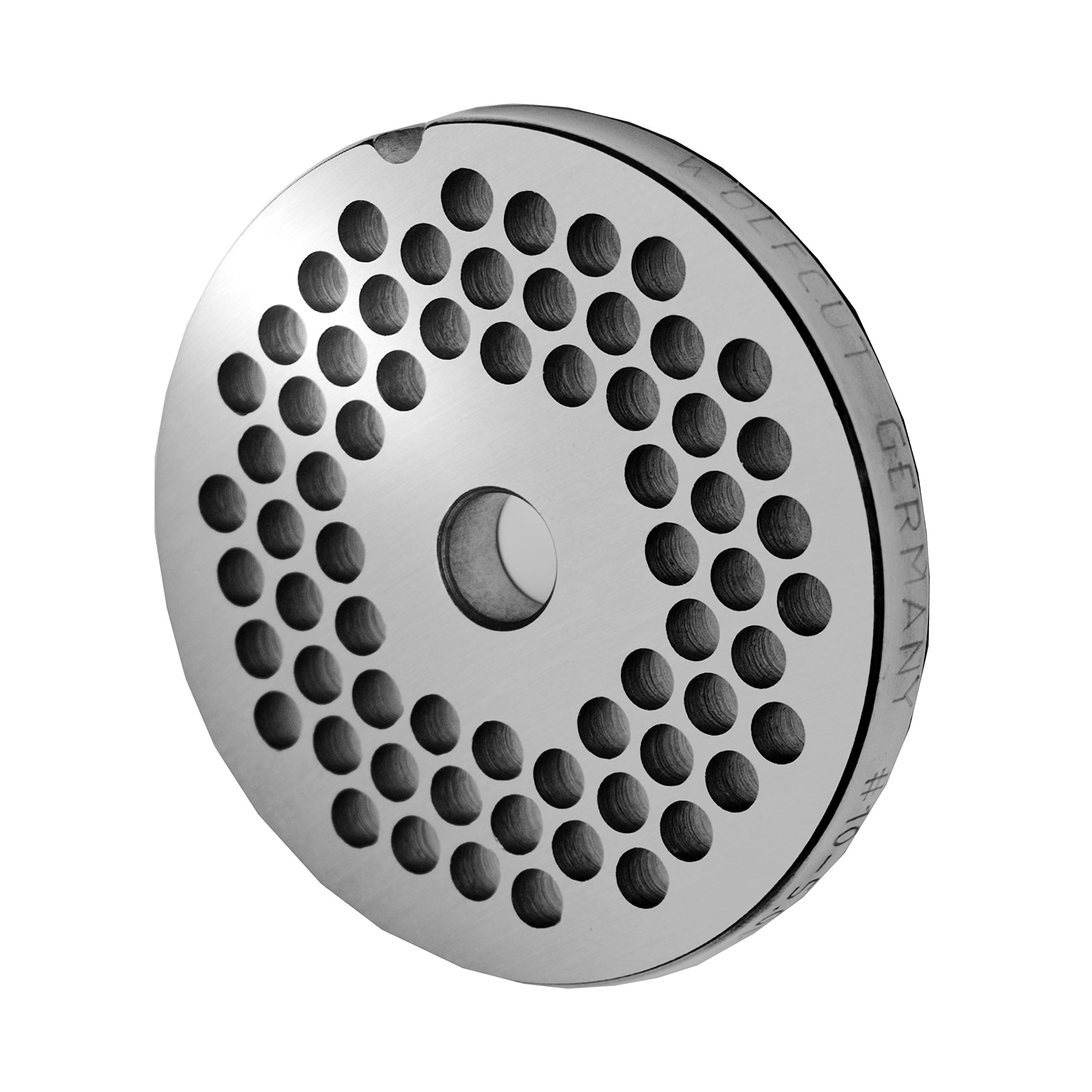 Disco Forato In Acciaio Inox Per Tritacarne 5 - Ricambio Diametro 53mm Foro 14mm Per Bosch, Kenwood, Philips E Altri - 4