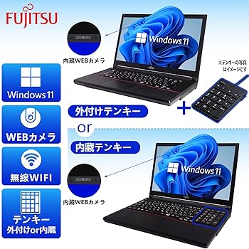 Amazon.co.jp: 【整備済み品】 【Webカメラ搭載+テンキー付き(外