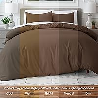 Vista 312 de Bare Home Funda de edredón extra larga – Premium 1800 súper suave – Funda de edredón ligera y fresca – Ropa de cama suave y transpirable