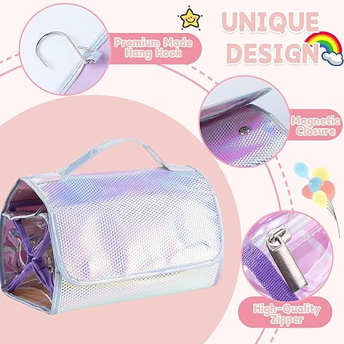 Miniatura 2 de NAKOCO Estuche de almacenamiento y exhibición de muñecas compatible con muñecas LOL Surprise Dolls 5 Clear View Case (muñecos no incluidos)