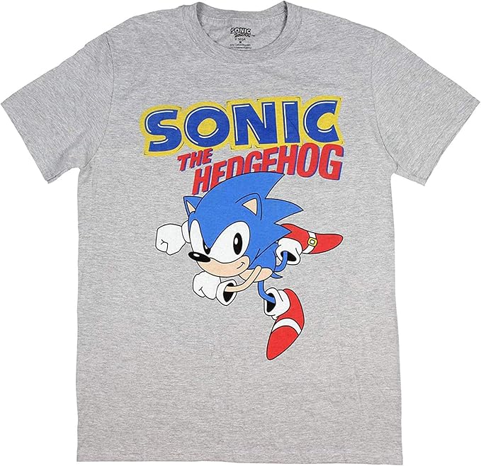 Fashion Camiseta Sonic Hedgehog Mens Video Juego Traje de ...