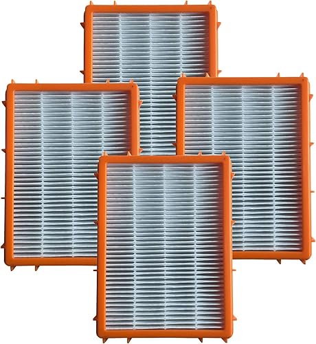 Crucial Vacuum Filtro de vacío de repuesto compatible con Eureka Parte # 61111, 61111A, 61111B, 61111C, 61495 - Modelo HF2, HF-2 4870, 4870AT,
